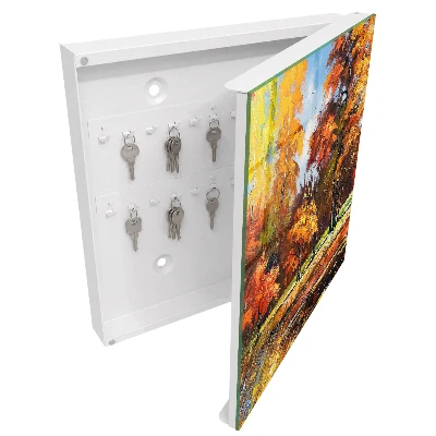 Key box for wall Autumn landscape