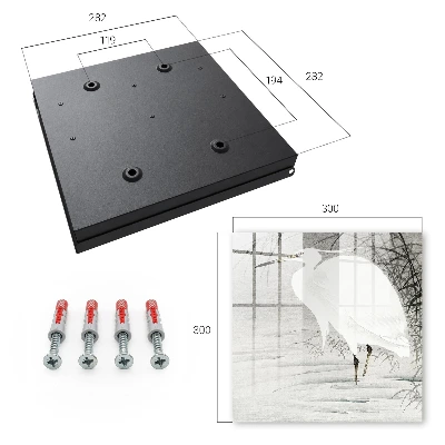 Wall-mounted key box Heron model