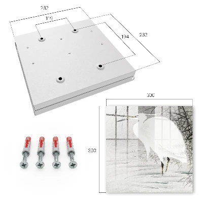 Key box for wall Heron