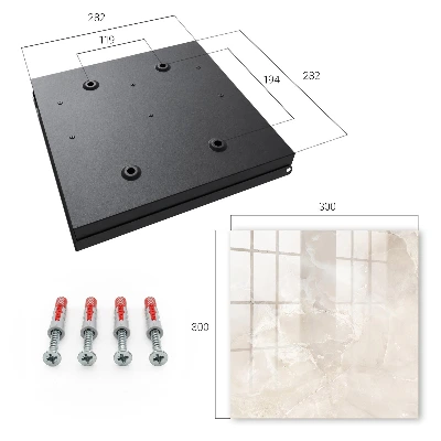 Wall mounted key box Marble elegance