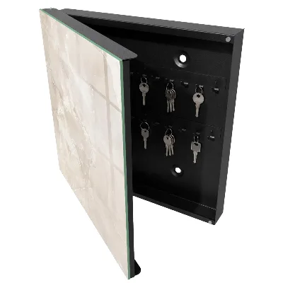 Wall mounted key box Marble elegance
