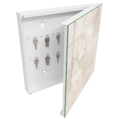 Wall mounted key box Marble elegance