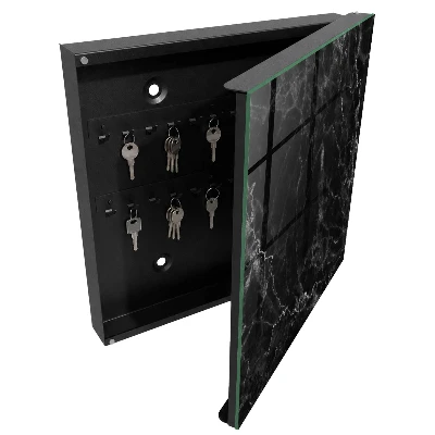Key cabinet Marbled pattern