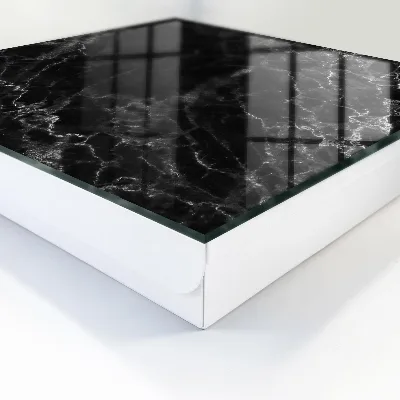 Key cabinet with marbled pattern