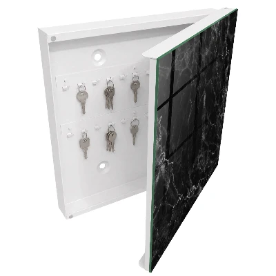 Key cabinet Marbled pattern