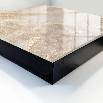 Key box for wall Beige marble