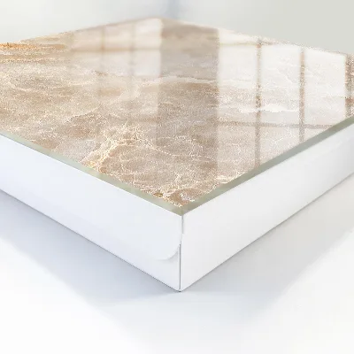 Key box for wall Beige marble