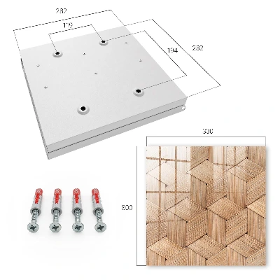 Key box for wall Geometry of nature