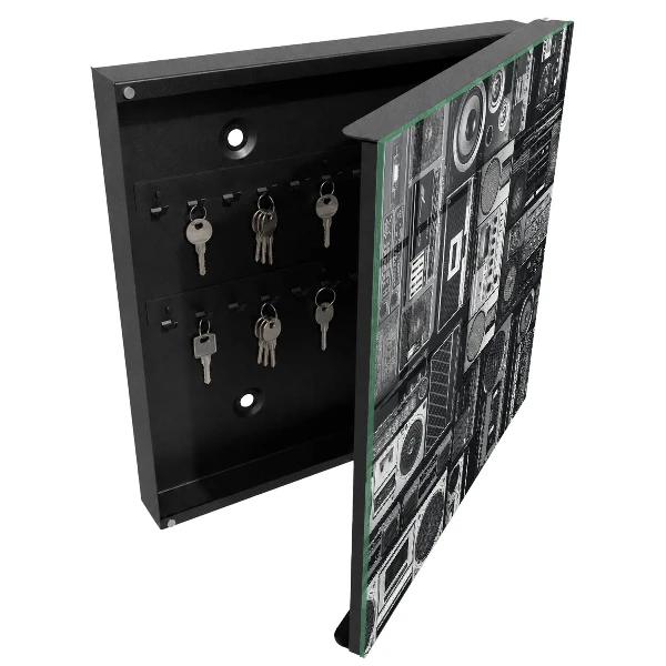 Wall mounted key box Musical nostalgia