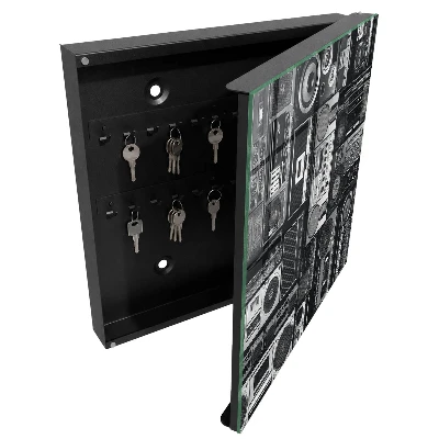 Wall mounted key box Musical nostalgia