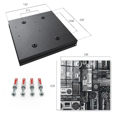 Wall mounted key box Musical nostalgia