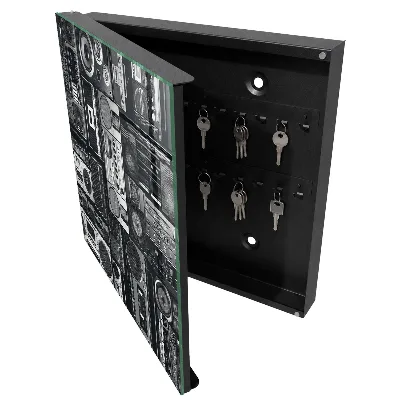 Wall mounted key box Musical nostalgia