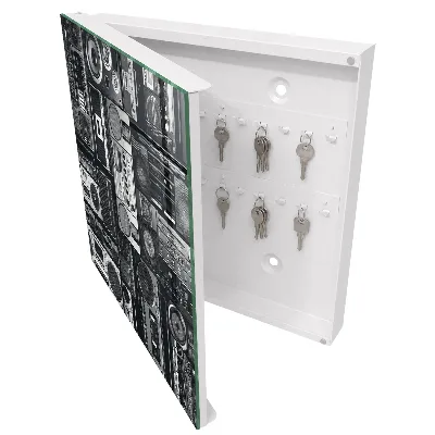 Wall mounted key box Musical nostalgia