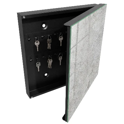 Key cabinet Grey surface