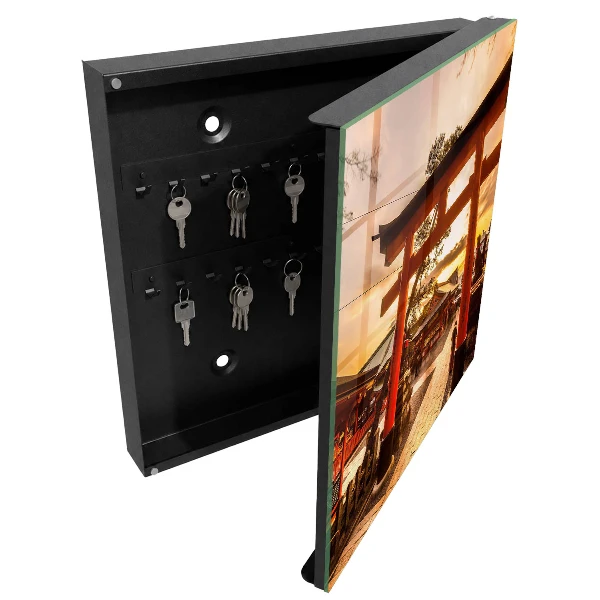 Key box for wall Japanese gate