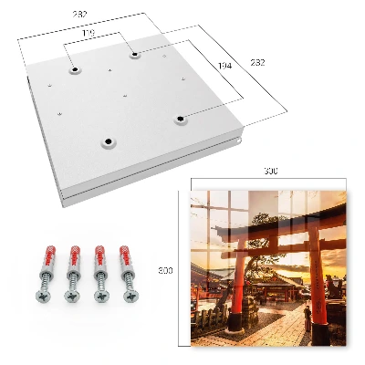 Key box for wall Japanese gate