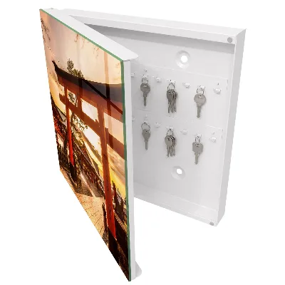 Key box for wall Japanese gate