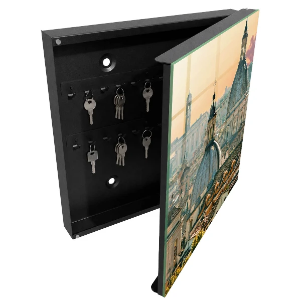 Key cabinet City skyline