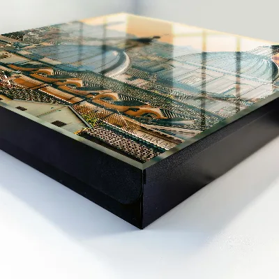 Key cabinet City skyline