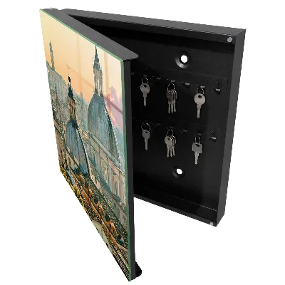Key cabinet City skyline