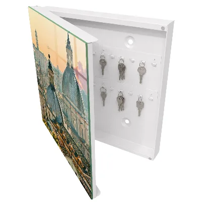 Key cabinet City skyline