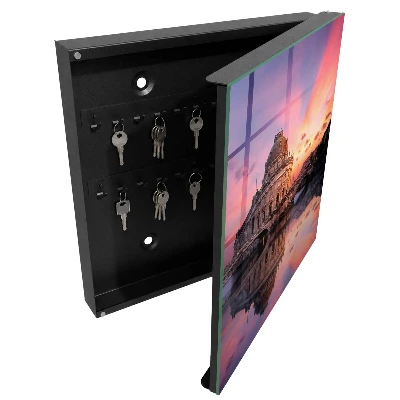 Key cabinet Urban sunset