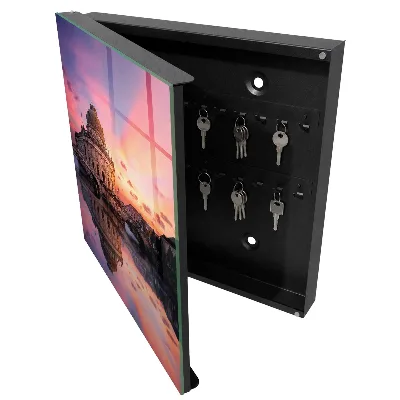 Key cabinet Urban sunset