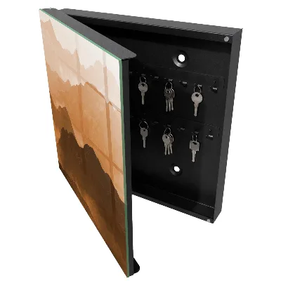 Key box for wall Mountain panorama