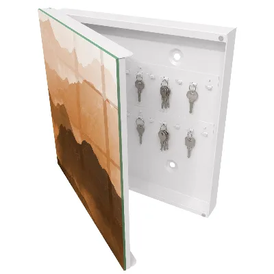 Key box for wall Mountain panorama