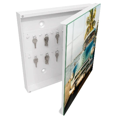 Wall mounted key box Retro car