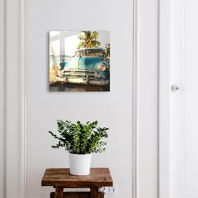 Wall mounted key box Retro car