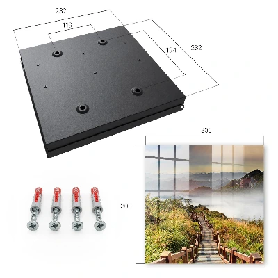 Key box for wall Mountain magic