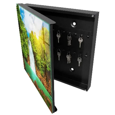 Key cabinet Tropical waterfall