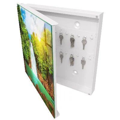 Key cabinet Tropical waterfall