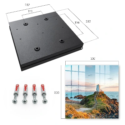 Key box for wall Lighthouse