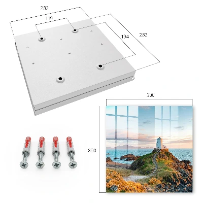 Key box for wall Lighthouse