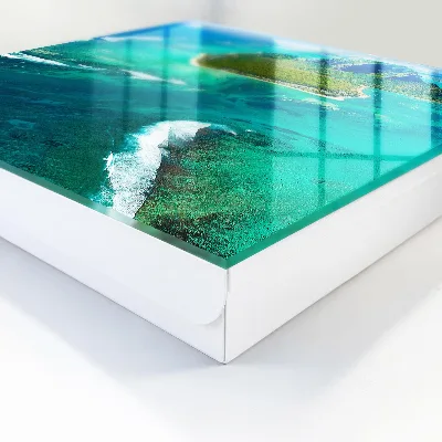 Wall mounted key box Tropical paradise