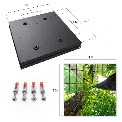 Key box for wall Forest sky