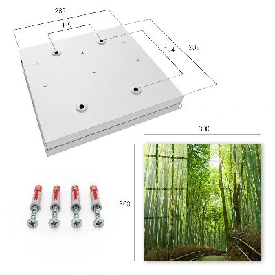 Key cabinet Bamboo path