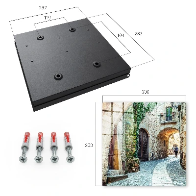 Key box for wall Historic alley