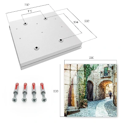 Key box for wall Historic alley