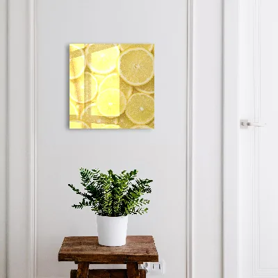 Wall mounted key box Lemon slices