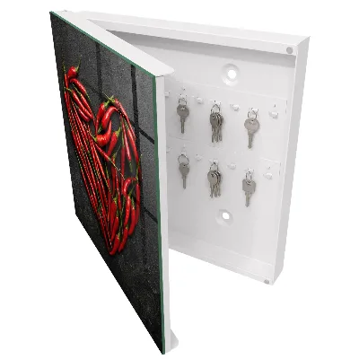 Key cabinet pepper heart design