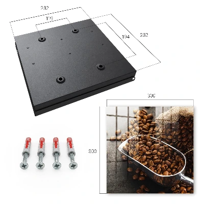 Key box for wall Coffee beans