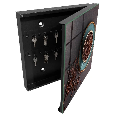 Key box for wall Coffee beans