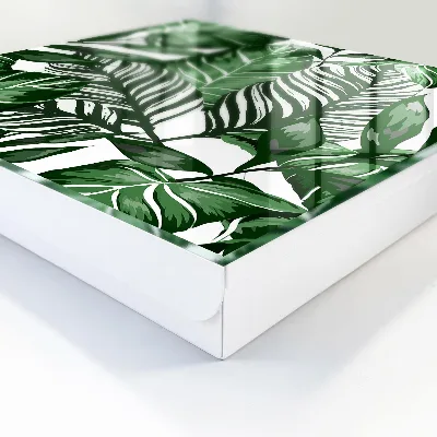 Wall mounted key box Botanical patterns