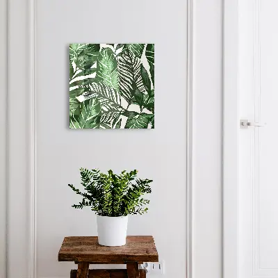 Wall mounted key box Botanical patterns