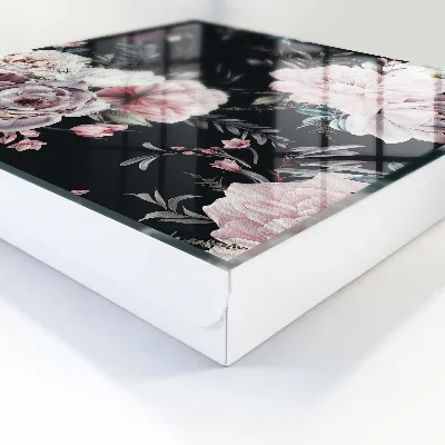 Wall mounted key box Floral charm