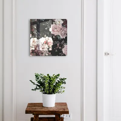 Wall mounted key box Floral charm