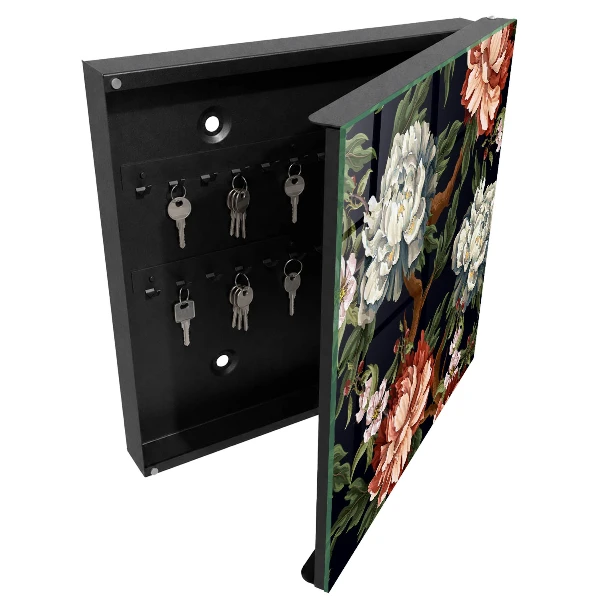 Key cabinet Flowers of nature